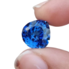 Crystalapis 7.60 Ct Cornflower Blue Sapphire – AAA Clarity, Pear Cut, Excellent Grade,